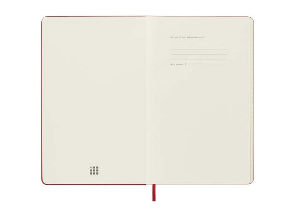 Agenda giornaliera 12 mesi con copertina rigida Moleskine