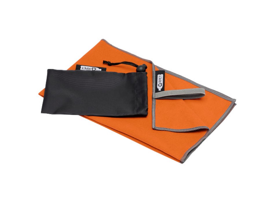 Asciugamano ultraleggero ad asciugatura rapida certificato GRS 30 x 50 cm Pieter