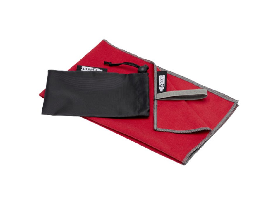 Asciugamano ultraleggero ad asciugatura rapida certificato GRS 30 x 50 cm Pieter