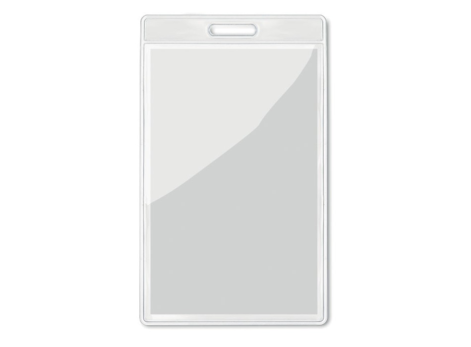 BADGO - Porta badge trasparente 7,5x12