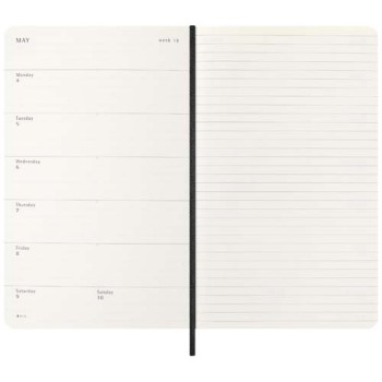 Blocco note 12 mesi formato L con copertina morbida Moleskine