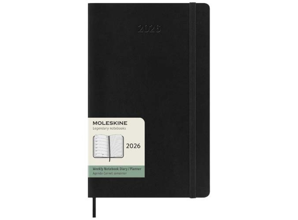 Blocco note 12 mesi formato L con copertina morbida Moleskine