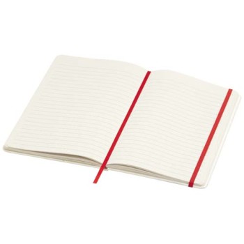 Blocco note formato A5 a righe in carta riciclata Bass
