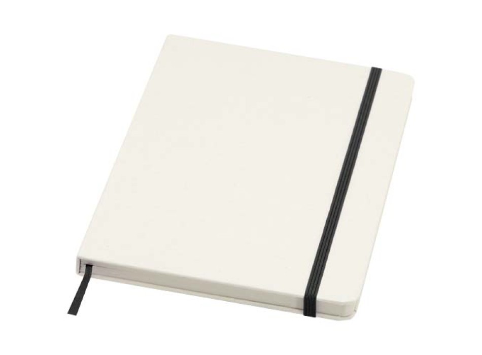 Blocco note formato A5 a righe in carta riciclata Bass