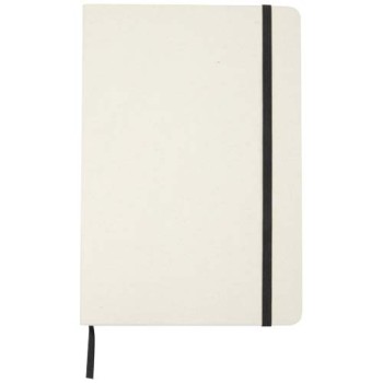 Blocco note formato A5 a righe in carta riciclata Bass