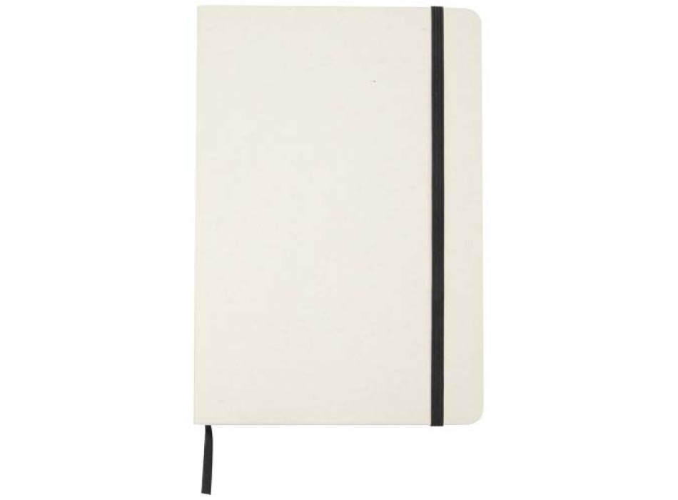 Blocco note formato A5 a righe in carta riciclata Bass