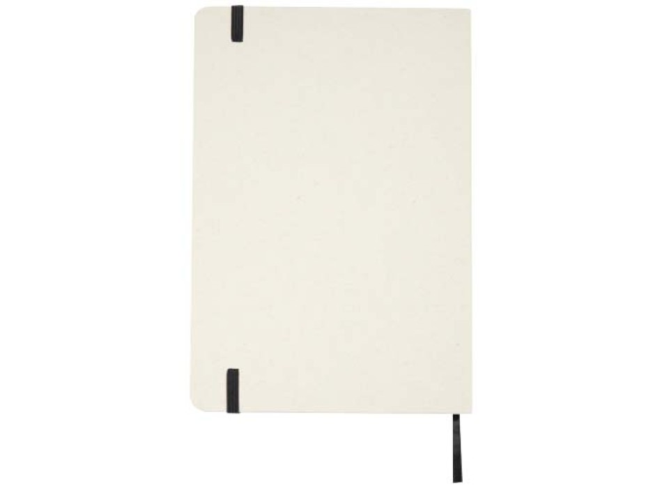 Blocco note formato A5 a righe in carta riciclata Bass