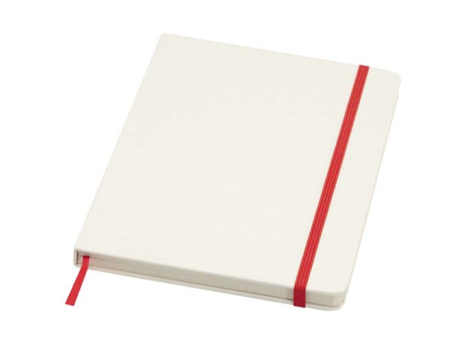 Blocco note formato A5 a righe in carta riciclata Bass