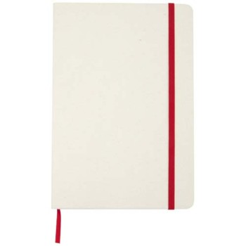 Blocco note formato A5 a righe in carta riciclata Bass
