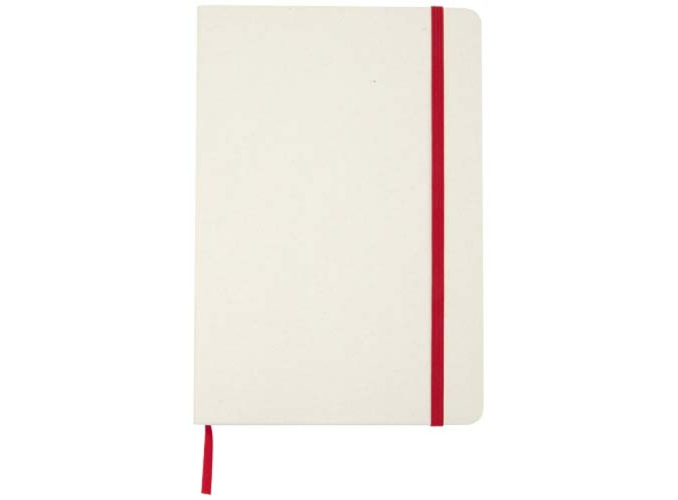 Blocco note formato A5 a righe in carta riciclata Bass
