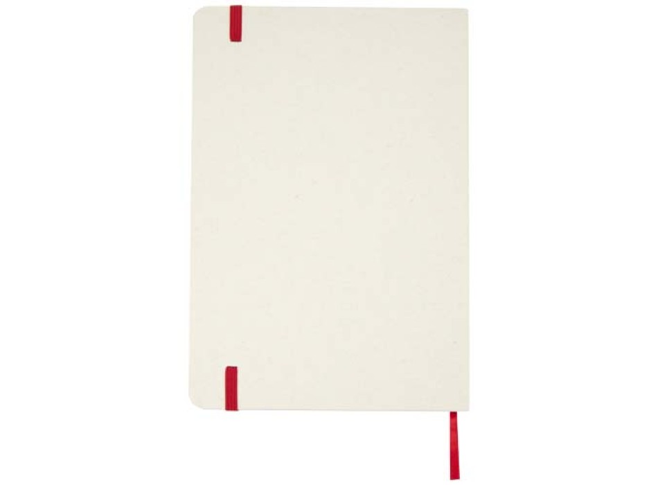 Blocco note formato A5 a righe in carta riciclata Bass