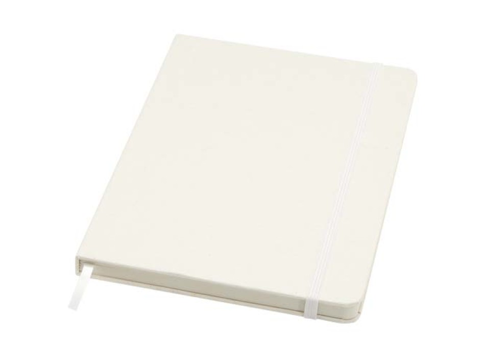 Blocco note formato A5 a righe in carta riciclata Bass
