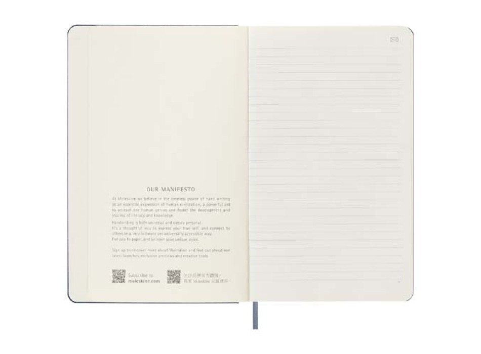 Blocco note smart formato L - a righe Moleskine