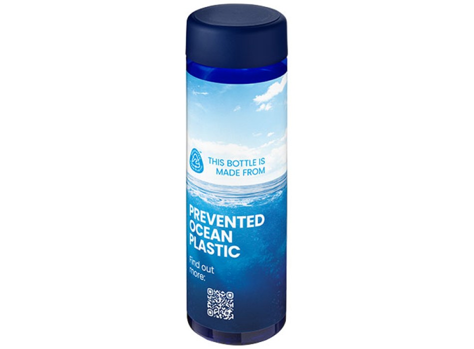 Borraccia da 850 ml con coperchio a vite H2O Active® Eco Vibe