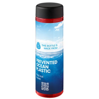 Borraccia da 850 ml con coperchio a vite H2O Active® Eco Vibe
