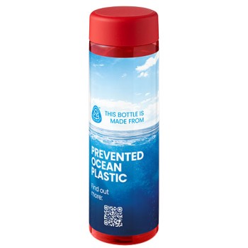 Borraccia da 850 ml con coperchio a vite H2O Active® Eco Vibe