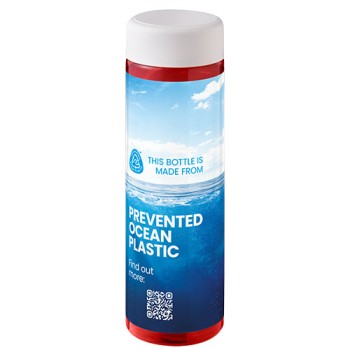 Borraccia da 850 ml con coperchio a vite H2O Active® Eco Vibe