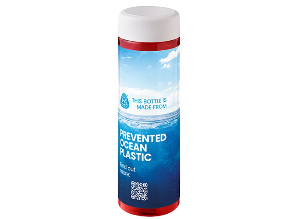 Borraccia da 850 ml con coperchio a vite H2O Active® Eco Vibe