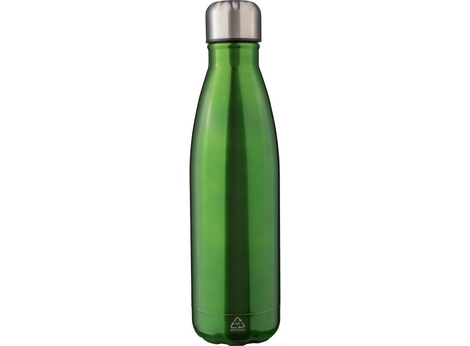 Borraccia in acciaio inox 304 riciclato a doppia parete capacità 500 ml Clifford
