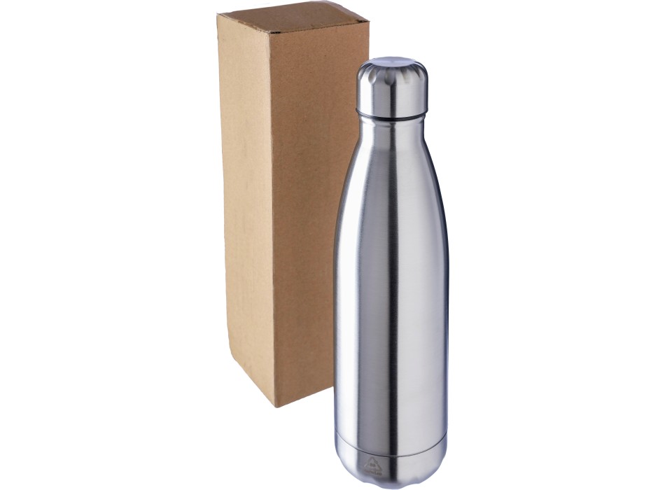 Borraccia in acciaio inox 304 riciclato a doppia parete capacità 500 ml Clifford