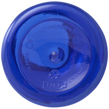 Borraccia in plastica riciclata certificata RCS da 400 ml con moschettone Oregon
