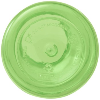 Borraccia in plastica riciclata certificata RCS da 400 ml con moschettone Oregon