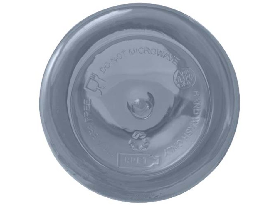 Borraccia in plastica riciclata certificata RCS da 400 ml con moschettone Oregon