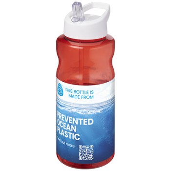 Borraccia sportiva con coperchio a beccuccio da 1 litro H2O Active® Eco Big Base