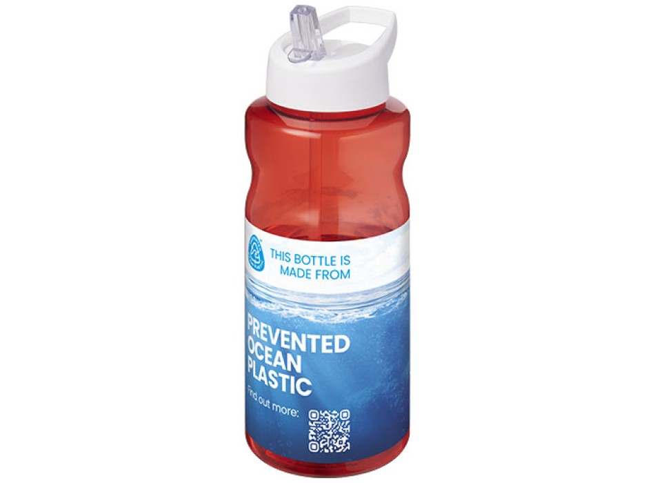 Borraccia sportiva con coperchio a beccuccio da 1 litro H2O Active® Eco Big Base