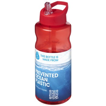 Borraccia sportiva con coperchio a beccuccio da 1 litro H2O Active® Eco Big Base
