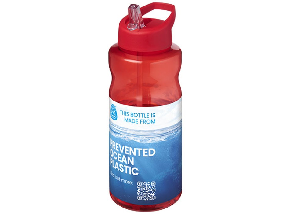 Borraccia sportiva con coperchio a beccuccio da 1 litro H2O Active® Eco Big Base