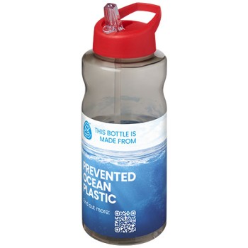 Borraccia sportiva con coperchio a beccuccio da 1 litro H2O Active® Eco Big Base