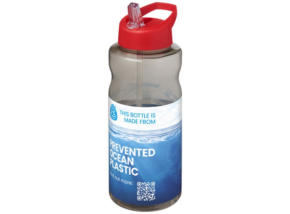 Borraccia sportiva con coperchio a beccuccio da 1 litro H2O Active® Eco Big Base