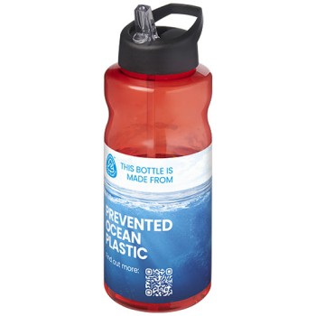 Borraccia sportiva con coperchio a beccuccio da 1 litro H2O Active® Eco Big Base