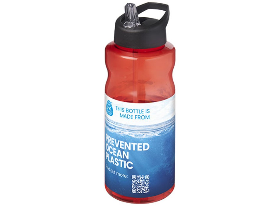 Borraccia sportiva con coperchio a beccuccio da 1 litro H2O Active® Eco Big Base
