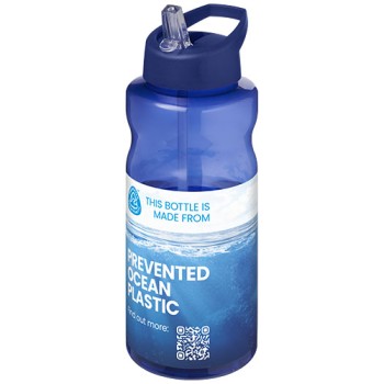 Borraccia sportiva con coperchio a beccuccio da 1 litro H2O Active® Eco Big Base