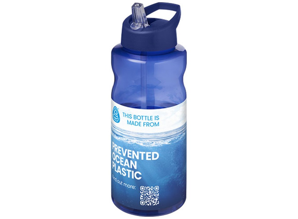 Borraccia sportiva con coperchio a beccuccio da 1 litro H2O Active® Eco Big Base