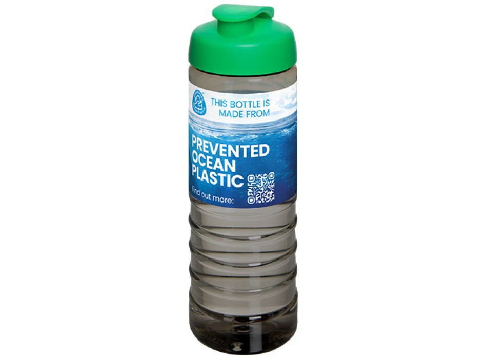 Borraccia sportiva con coperchio a scatto da 750 ml H2O Active® Eco Treble