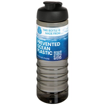 Borraccia sportiva con coperchio a scatto da 750 ml H2O Active® Eco Treble