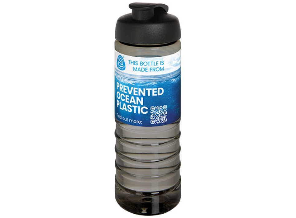 Borraccia sportiva con coperchio a scatto da 750 ml H2O Active® Eco Treble