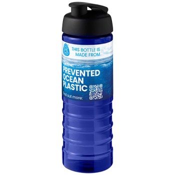 Borraccia sportiva con coperchio a scatto da 750 ml H2O Active® Eco Treble