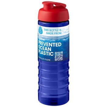 Borraccia sportiva con coperchio a scatto da 750 ml H2O Active® Eco Treble