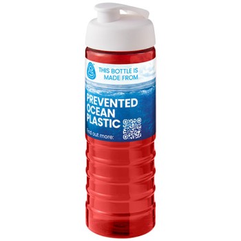 Borraccia sportiva con coperchio a scatto da 750 ml H2O Active® Eco Treble