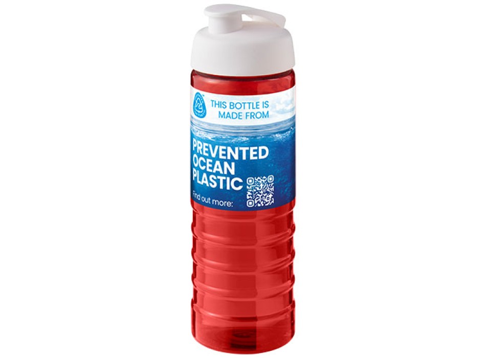 Borraccia sportiva con coperchio a scatto da 750 ml H2O Active® Eco Treble