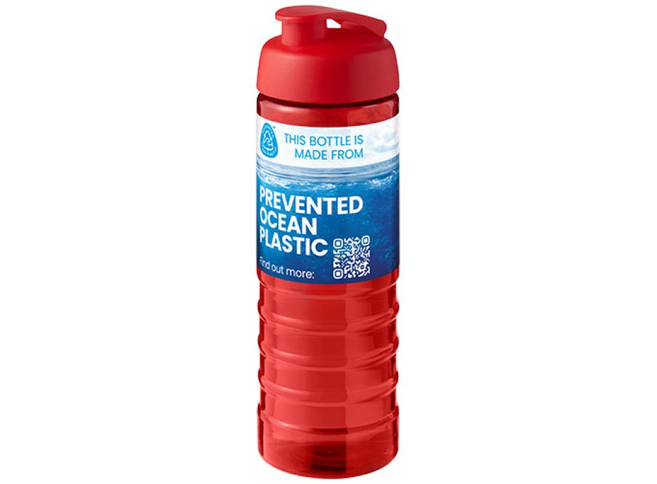 Borraccia sportiva con coperchio a scatto da 750 ml H2O Active® Eco Treble