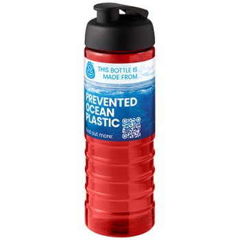 Borraccia sportiva con coperchio a scatto da 750 ml H2O Active® Eco Treble
