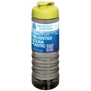 Borraccia sportiva con coperchio a scatto da 750 ml H2O Active® Eco Treble