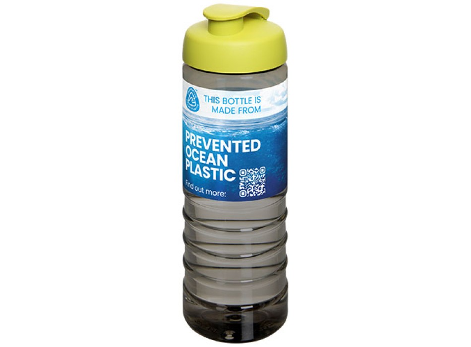 Borraccia sportiva con coperchio a scatto da 750 ml H2O Active® Eco Treble