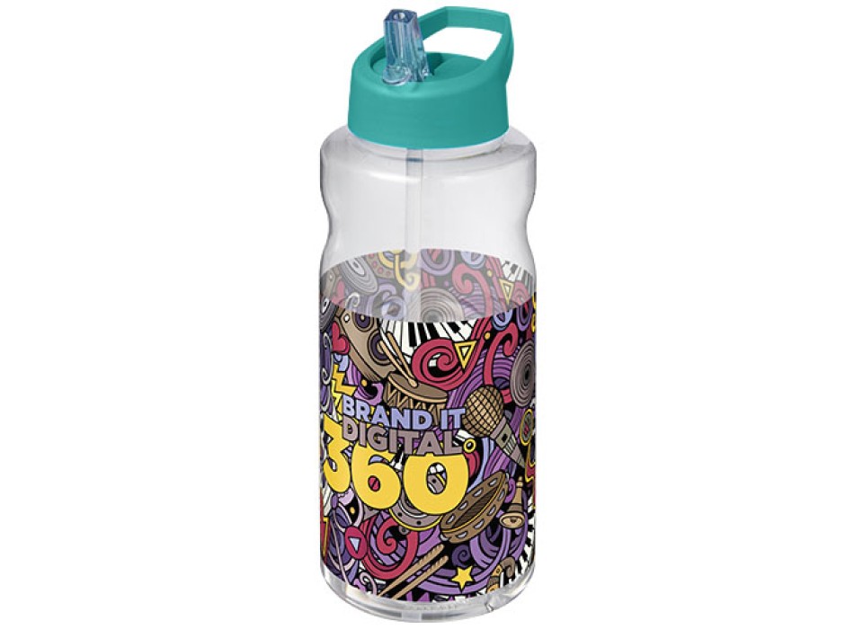Borraccia sportiva da 1 litro con coperchio a beccuccio H2O Active® Big Base