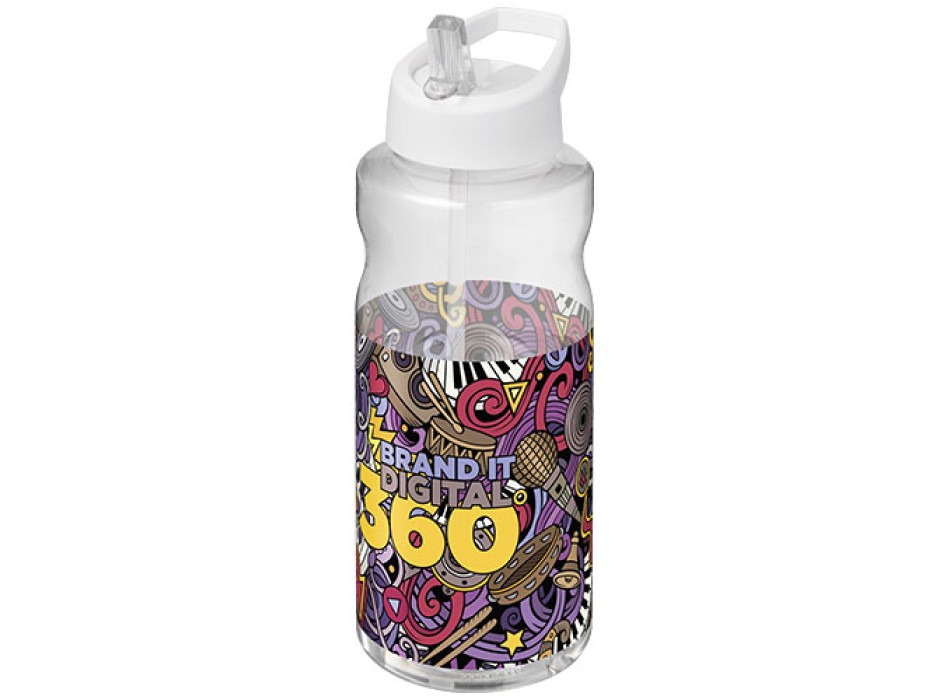 Borraccia sportiva da 1 litro con coperchio a beccuccio H2O Active® Big Base